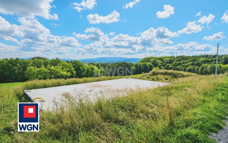Dom na  sprzedaż Wiślica - DZIAŁKA NA WZGÓRZU Z PANORAMĄ BESKIDÓW